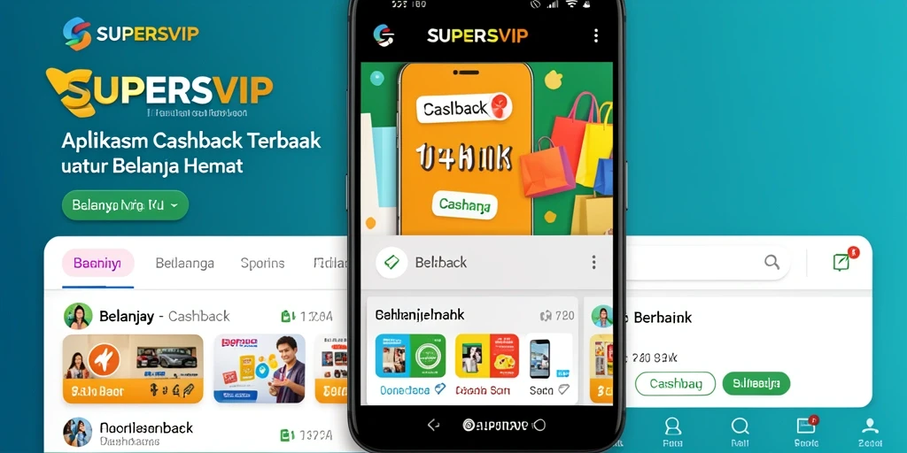Tampilan antarmuka SUPERSVIP yang sederhana dan intuitif.