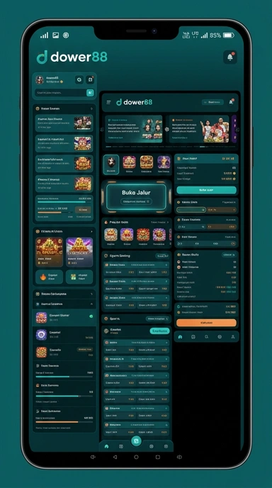 Tampilan link alternatif dower88